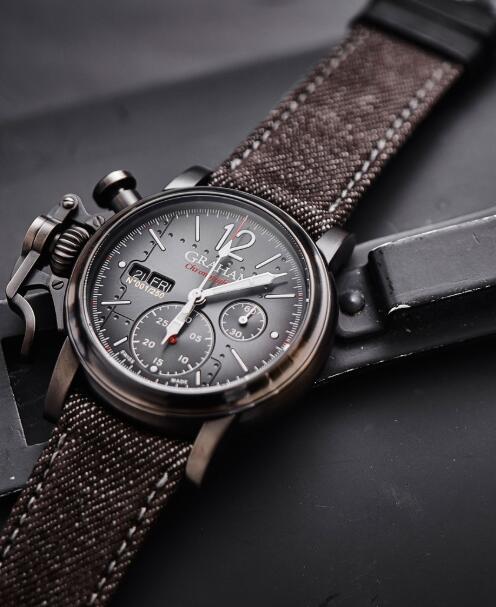 Graham Chronofighter Vintage Aircraft 2CVAV.B19A Replica Watch